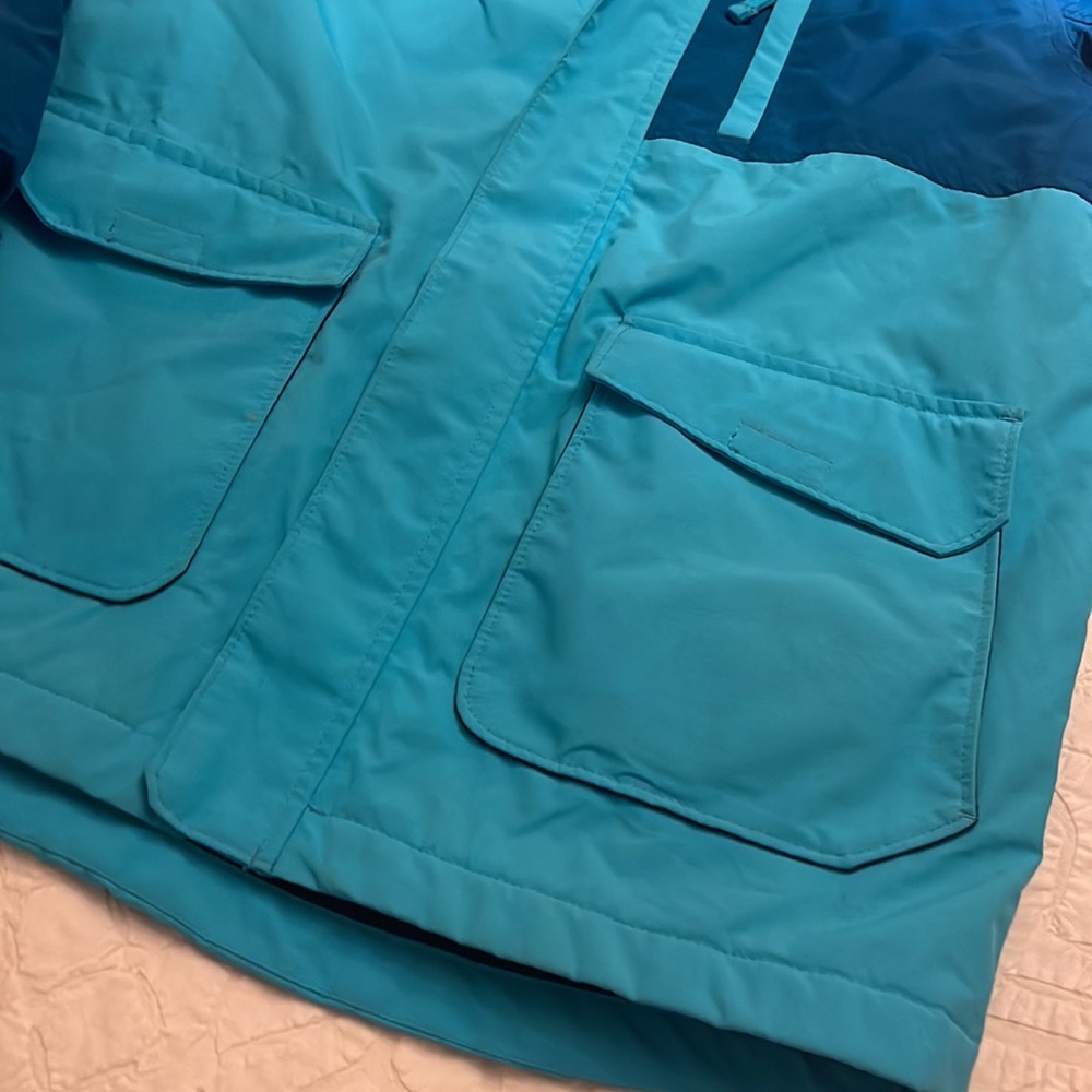 Lands end winter jacket. Xl sz14 - Picture 3 of 5